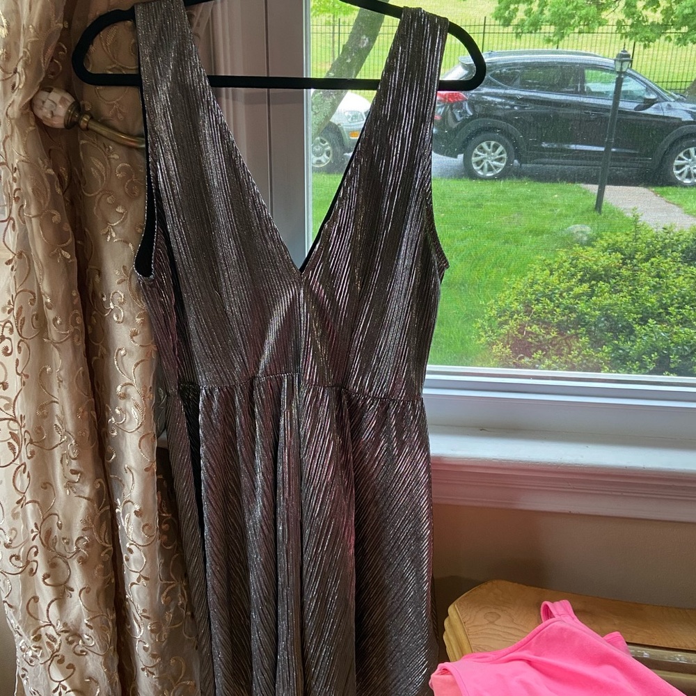 Silver dress